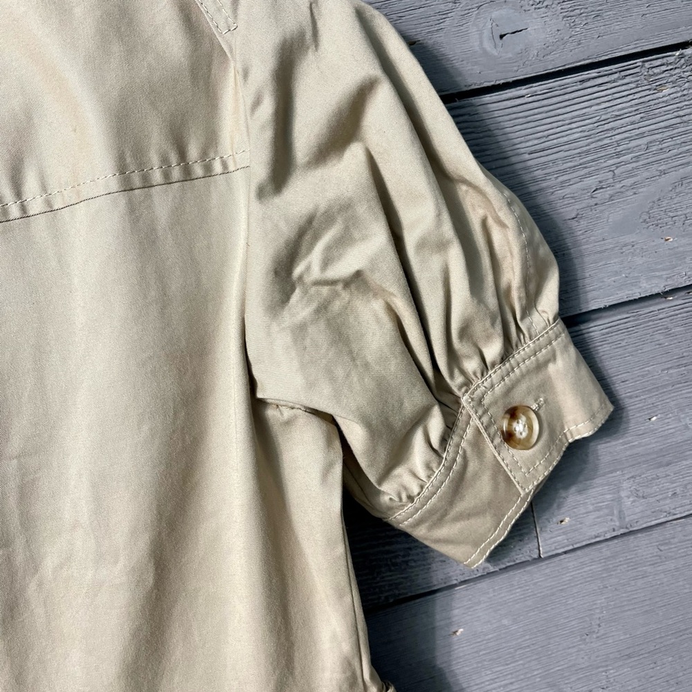 NWT Derek Lam Crosby Khaki Cargo Mini Dress Sz 0 - Picture 16 of 16